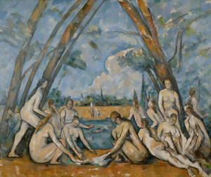 Art Prints of The Large Bathers by Paul Cezanne