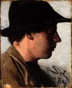 Art Prints of Oscar Bjorck by Peder Severin Kroyer