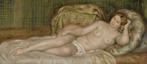 Art Prints of Large Nude by Pierre-Auguste Renoir