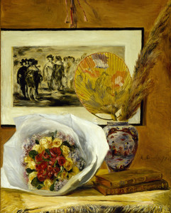 Art Prints of Still Life with Bouquet by Pierre-Auguste Renoir