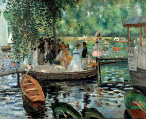 Art Prints of The Bathing Place by Pierre-Auguste Renoir