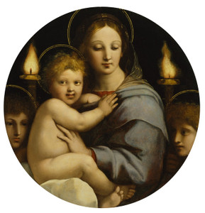 Art Prints of Madonna of the Candelabra by Raphael Santi