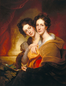 Art Prints of The Sisters, Eleanor and Rosalba Peale by Rembrandt Peale