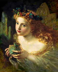 Art Prints of Take the Fair Face of Woman by Sophie Anderson