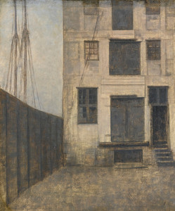 Art Prints of The Old Warehouse in Christianshavn by Vilhelm Hammershoi