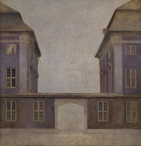 Art Prints of The Buildings of the Asiatic Company by Vilhelm Hammershoi