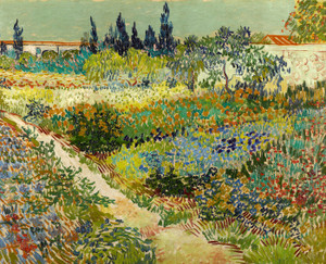Art Prints of Garden at Arles by Vincent Van Gogh