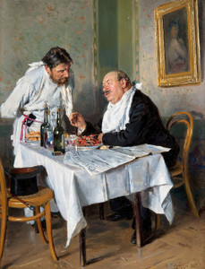 Art Prints of In the Tavern by Vladimir Egorovich Makovsky