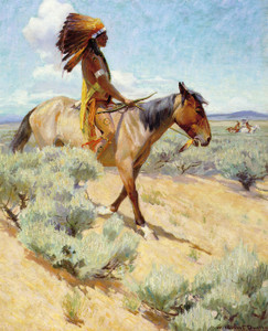 Art Prints of The Chief by William Herbert Dunton