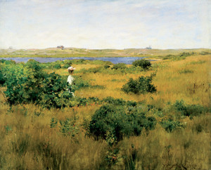 Art Prints of Summer at Shinnecock Hills by William Merritt Chase