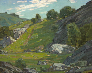 Art Prints of The Cow Trail by William Wendt