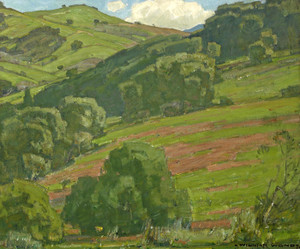 Art Prints of Along the Foothills by William Wendt