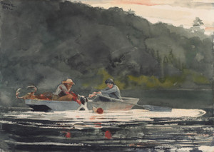 Art Prints of The End of the Hunt by Winslow Homer