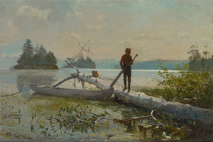 Art Prints of The Trapper by Winslow Homer
