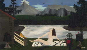 Lady by the Lake by Horace Pippin | Fine Art Print