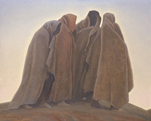 Shapes of Fear by Maynard Dixon