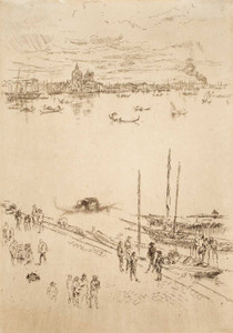 Art prints of Upright Venice from the Twenty-Six Etchings by James Abbott McNeill Whistler