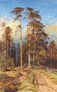 Art prints of Pine Forest II by Ivan Shishkin