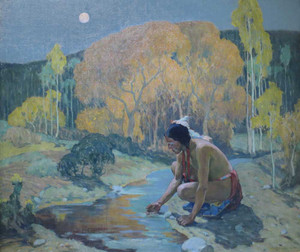 Giclee prints of Autumn Moon by Eanger Irving Couse