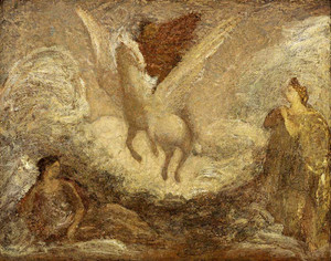 Giclee art prints of Pegasus Departing by Arthur Pinkham Ryder