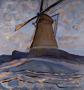 Art Prints of Windmill 1917 by Piet Mondrian