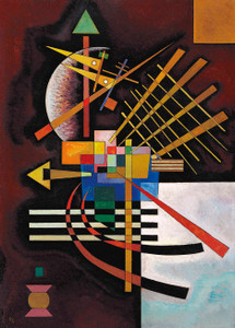 Art Prints of Oben und Links or Top and Left by Wassily Kandinsky 