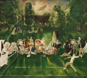 Art prints of Tennis Tournament by George Bellows