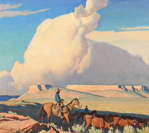 Art Prints of Open Range by Maynard Dixon