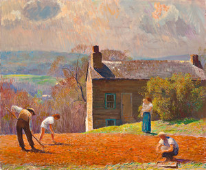 Art Prints of Spring Planting by Daniel Garber