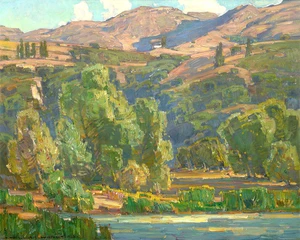 Art prints of Creeping Shadows by William Wendt