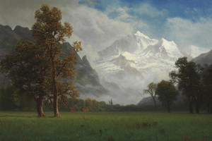 Art Prints of Jungfrau by Albert Bierstadt