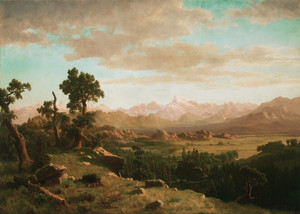 Art Prints of Wind River Country by Albert Bierstadt