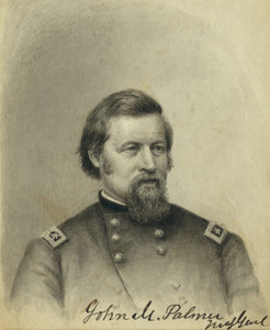 Art Prints of John M. Palmer Major General Brooks (22324L) by Alden Finney