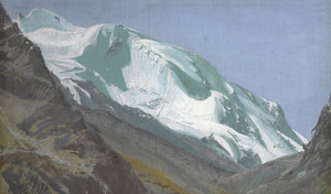 Art Prints of Glacier in the Pamirs, Asia by Alexander Evgenievich Yakovlev