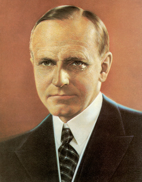 Art Prints of Calvin Coolidge, Presidential Portraits