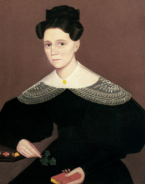 Art Prints of Mrs. Issac Cox by Ammi Phillips