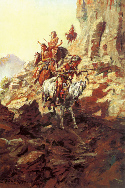 Art Prints of Scouting Party II by Charles Marion Russell