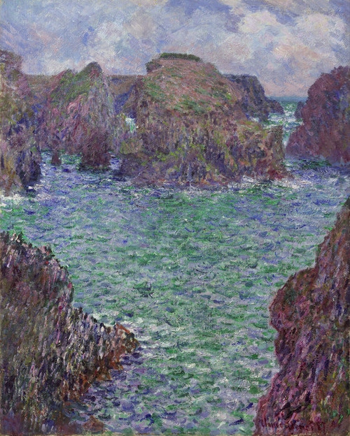 Art Prints of Port Goulphar-belle-lle by Claude Monet