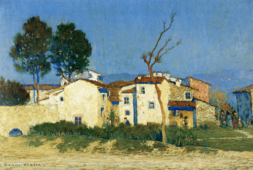 Art Prints of Evening, Tuscany by Daniel Garber