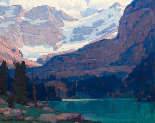 Art Prints of View of the Glacier and Palisades by Edgar Payne