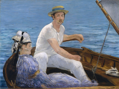 Art Prints of Boating by Edouard Manet