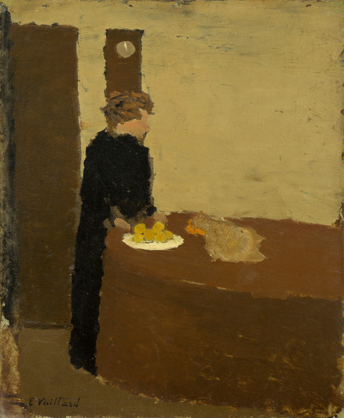 Art Prints of Woman in Black by Edouard Vuillard