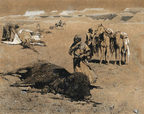 Art Prints of After the Hunt by Edward Borein