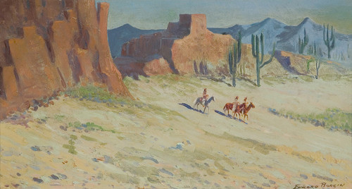 Art Prints of Riders in the Canyon by Edward Borein