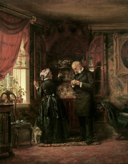 Art Prints of A Lover of Old China by Edward Lamson Henry