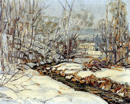 Art Prints of Sunny Brook, Easter Morning by Edward Redfield