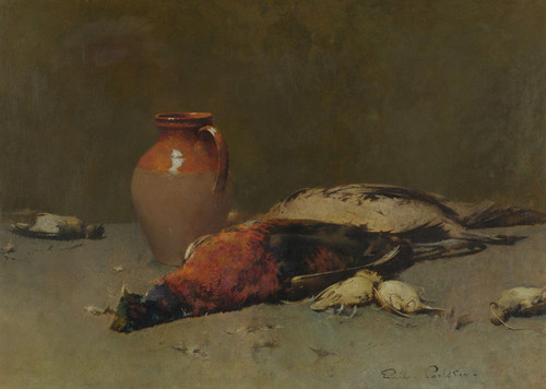 Art Prints of Pheasants and Larks by Emil Carlsen