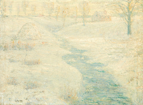 Art Prints of The Frozen Haystack by Ernest Lawson