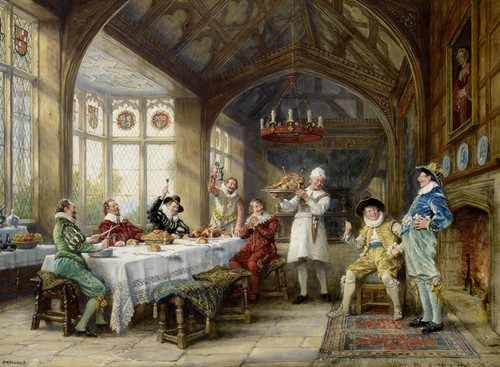 Art Prints of The Roast Beef of Old England by Frank Moss Bennett