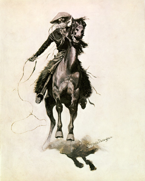 Art Prints of The Cow Puncher by Frederic Remington